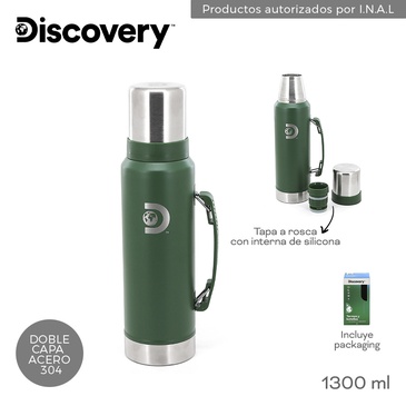 Venta por Mayor y Catalogo Termo 1300ML Discovery