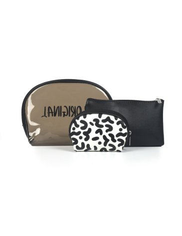 Set  Portacosmetico x3 Incluye Llavero de Regalo - Trendy
