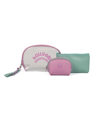 Set Portacosmetico x3 Incluye Llavero de Regalo  - Trendy