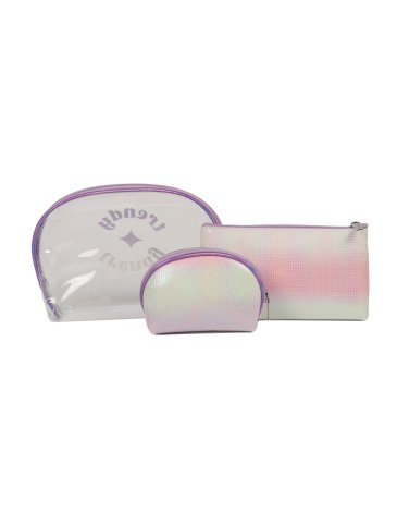 Set Portacosmetico x3 Incluye Llavero de Regalo - Trendy