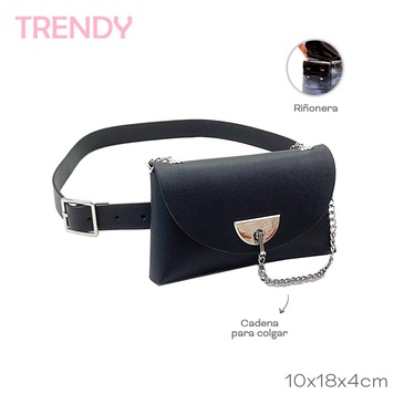 Cinturon Con Riñonera Trendy