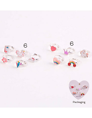 Venta por Mayor y Catalogo Set De Anillos Trendy