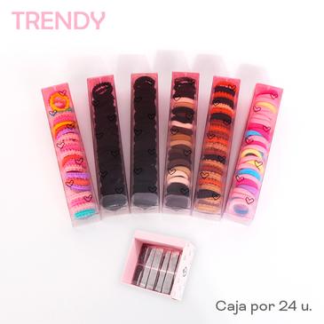 Caja x 24 Tubos De Colitas Trendy