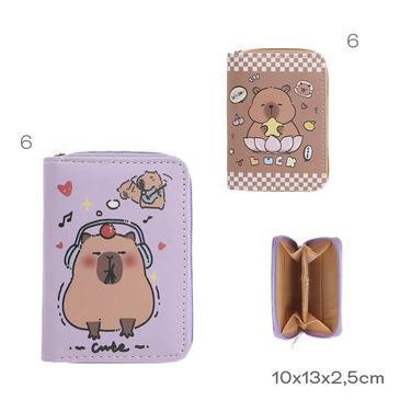 Billetera Capibara Trendy