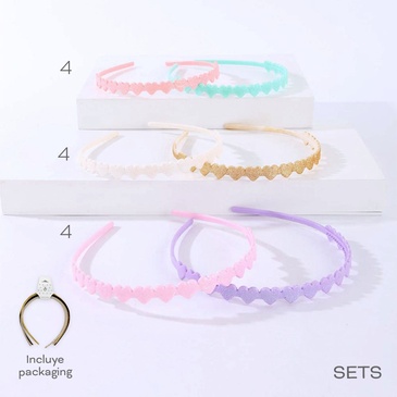 Venta por Mayor y Catalogo Set De Vincha  Trendy