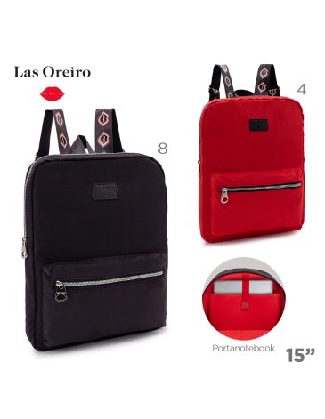 Mochila Porta Notebook Las Oreiro