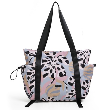 Bolso Tote Con Lona Florida - Chimola