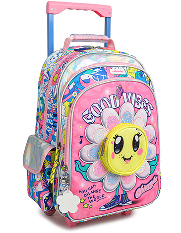 Mochila Carro Flor 18 
