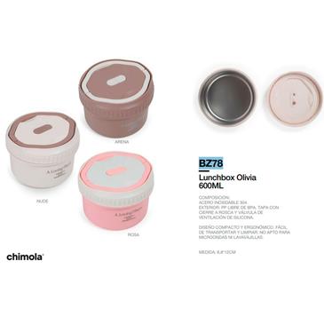 Venta por Mayor y Catalogo Lunchbox Olivia  600ML Chimola
