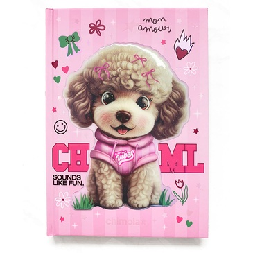 Venta por Mayor y Catalogo Cuaderno A5 ( Poodle )  Chimola