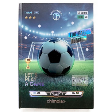 Venta por Mayor y Catalogo Cuaderno A5 ( Futbol Game )  Chimola