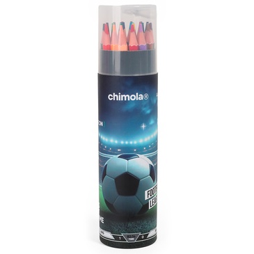 Venta por Mayor y Catalogo Set Lapices De Colores x24 Unid. Futbol Game  Chimola