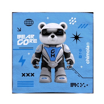 Toalla Pocket Bearbot Chimola