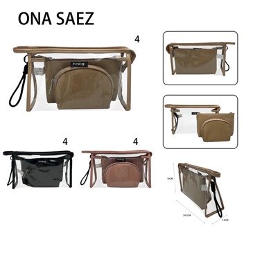 Portacosmetico Set x 3 Unid. Ona Saez
