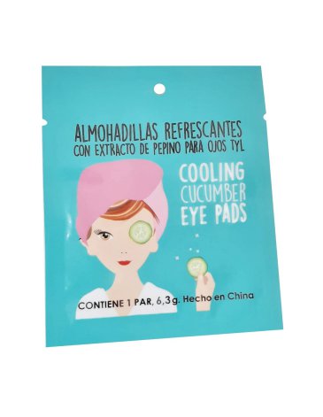 Almohadillas Refrescantes de Pepino Para OJOS  - Thelma y Louise