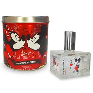 Venta por Mayor y Catalogo Perfume En Lata Baja Mickey y Minnie 50ML Disney