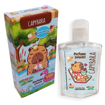 Perfume Capybara 50 ML Con Figura P/Recortar  Disney