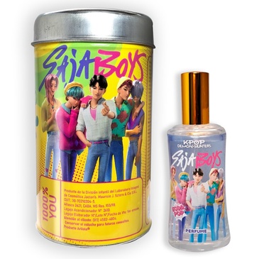 Venta por Mayor y Catalogo Perfume Lata Alta K-Pop / Saja Boys 50ML Disney