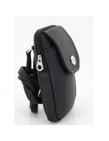 Bandolera Porta Celular Con Bolsillo Con Tapa Satinada - Good Company