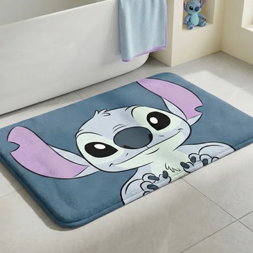 Alfombra de Baño Stitch - FACE Antideslizantes 60cm x 40cm Piñata