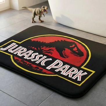 Alfombra de baño Jurassic Antideslizantes 60cm x 40cm Piñata