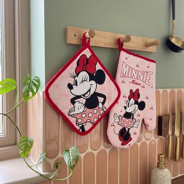 Set Manopla y Agarradera Minnie  - Piñata