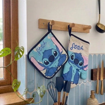 Set Manopla y Agarradera Stitch - Piñata
