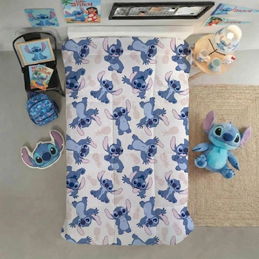 Acolchado Flannel Stitch 1 1/2 Plaza Piñata
