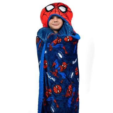 Manta con capucha SPIDERMAN - Piñata