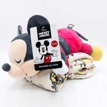 Manta Infantil con Almohadón Mickey - Piñata