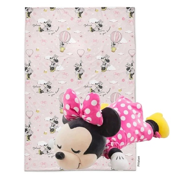 Manta Infantil con Almohadón Minnie - Piñata