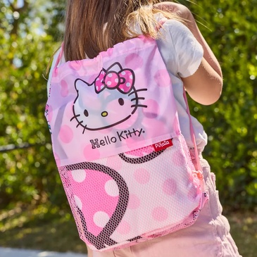 Toallon de Microfibra con Bolso Hello Kitty - Piñata
