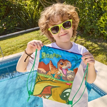 Toallon de Microfibra con Bolso Jurassic - Piñata