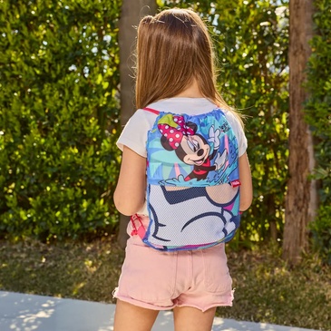 Toallon de Microfibra con Bolso Minnie - Piñata
