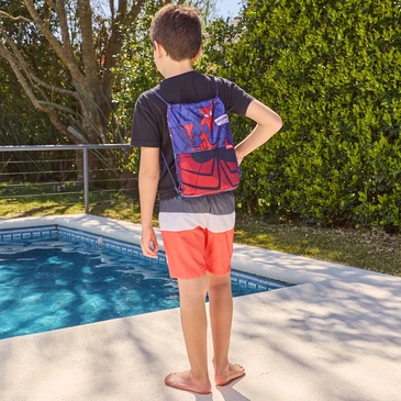 Toallon de Microfibra con Bolso Spider-Man - Piñata