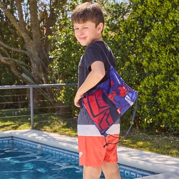 Toallon de Microfibra con Bolso Spider-Man - Piñata
