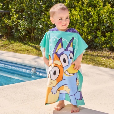Poncho de Toalla Bluey Piñata