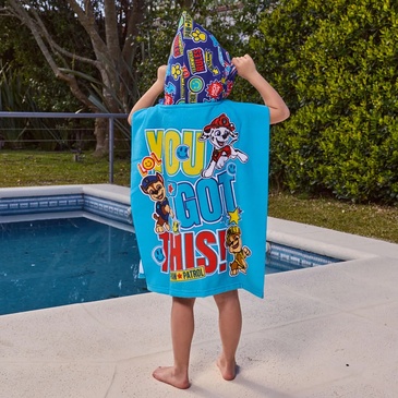 Poncho de Toalla Paw Patrol - Piñata