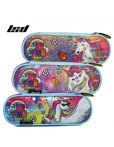 Venta por Mayor y Catalogo Cartuchera Unicornio 1 Cierre Lsyd