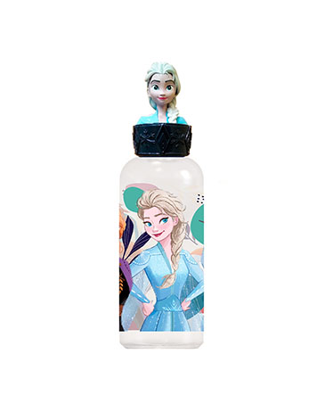Botella Frozen 560ml Figura 3D  - Wabro