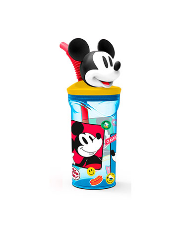 Vaso Mickey Mouse 360ml Figura 3D - Wabro