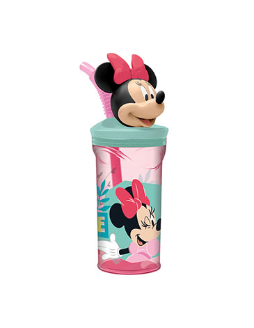 Vaso Minnie Mouse 360ml Figura 3D - Wabro