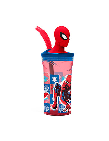 Vaso Spider Man 360ml Wabro