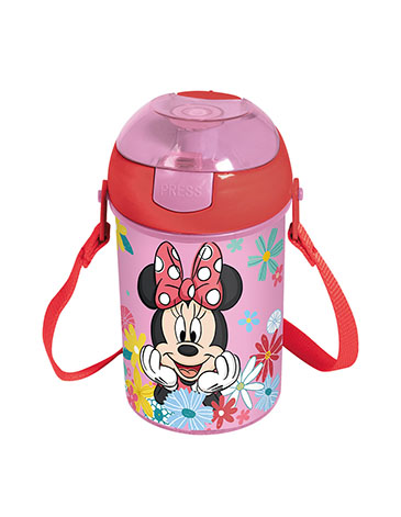 Venta por Mayor y Catalogo Cantimplora Minnie Mouse 450ml Pop Up Wabro