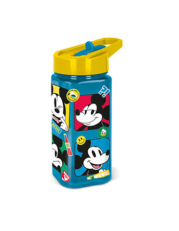 Botella 510ml Square Water Mickey Mouse  Wabro