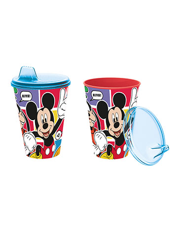 Vaso Mickey Mouse 430ml Easy Sipper  - Wabro