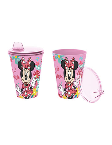 Vaso Minnie Mouse 430ml Easy Sipper - Wabro