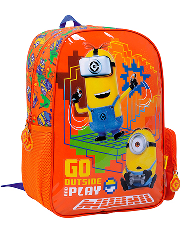 Venta por Mayor y Catalogo Mochila Minions 16