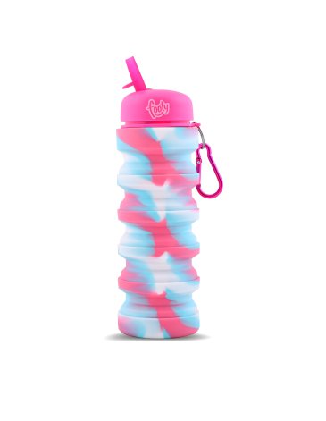 Botella de Silicona Plegable 550ml - Footy