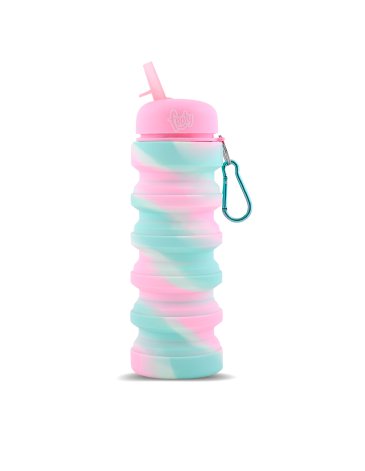 Botella de Silicona Plegable 550ml - Footy